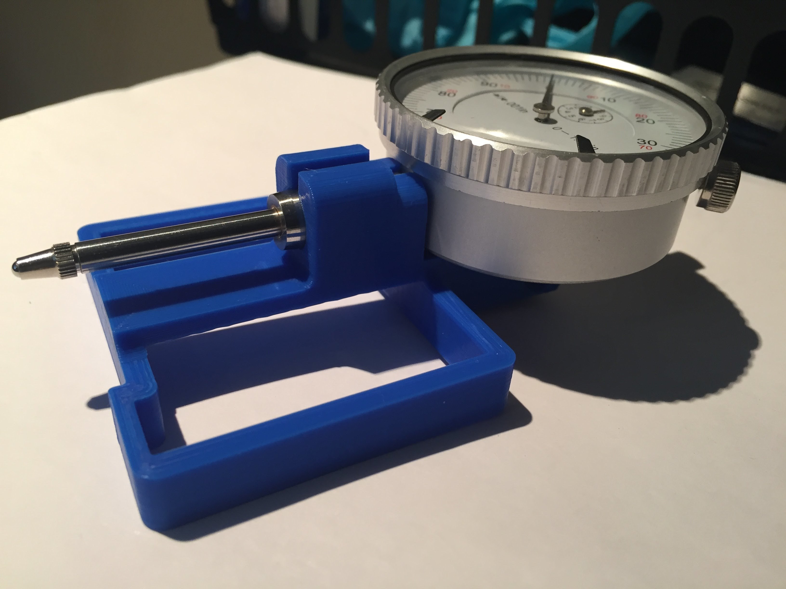 Download free STL file CR10 Dial Indicator Mount • 3D printer model